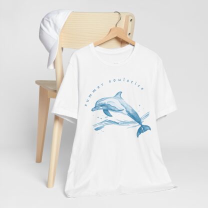 Summer Soulstice Dolphin Designer Tee - Image 5