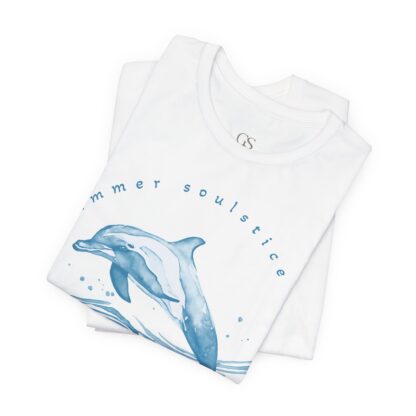 Summer Soulstice Dolphin Designer Tee - Image 3